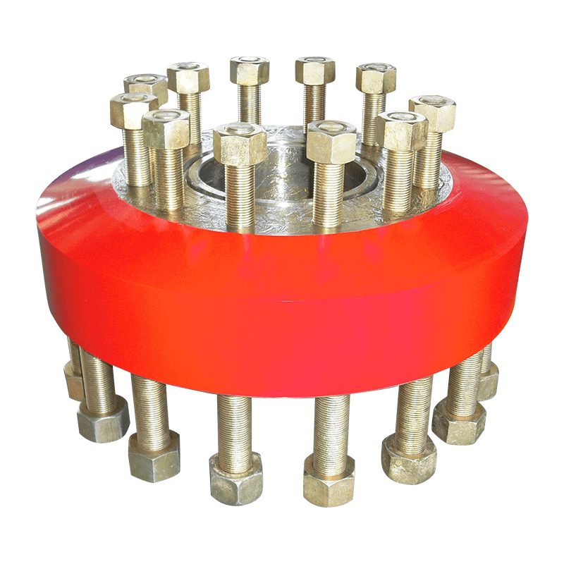 Flange studded dúbailte
